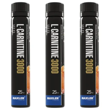 L-карнитин L-Carnitine 3000 - 3 АМПУЛЫ 25 мл Абрикос-манго. Спорт и здоровье