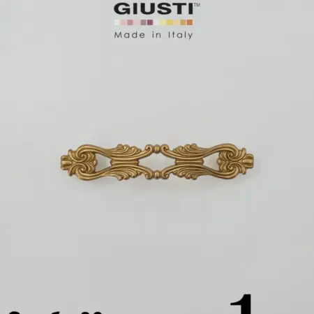 Италия Ручка для мебели Скоба WMN797 96 мм. Матовое золото. EMAR