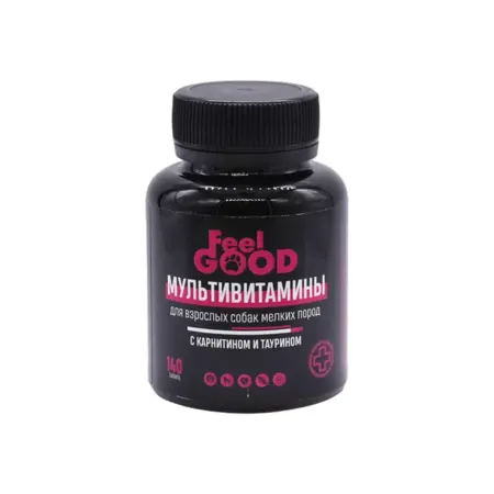 Мультивитамины для собак с карнитином и таурином, 140 табл. Всё для животных