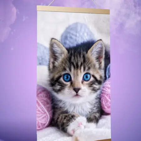 Картина по номерам "Пушистый малыш" в подарок. ЗАРЯ Ретейл