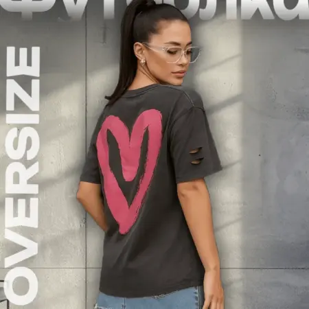 Футболка серая варенка. DSAY-Shop