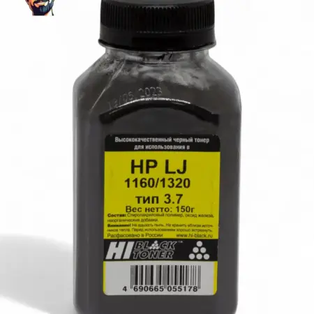 Тонер HP LJ 1160 1320, Тип 3.7, Bk, 150 г. Карт24
