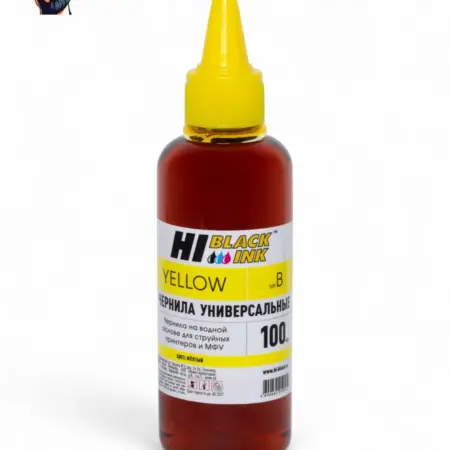 Чернила Brother Тип B-V1, Y, 0.1 л, универсальные водные. Карт24