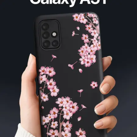 Чехол на Galaxy A51 с сакурой. SCDesign