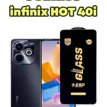 Защитное стекло Infinix HOT 40i (1шт 6D). Accessfull