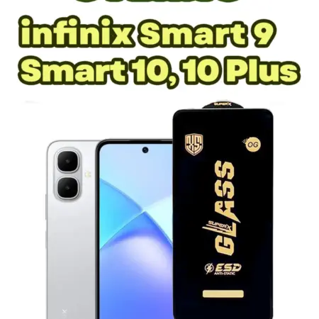 Защитное стекло Infinix Smart 9, 10, 10 Plus (1шт 6D). Accessfull