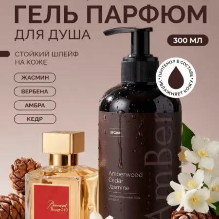 Парфюмированный гель для душа стойкий увлажняющий. ИП Мельникова