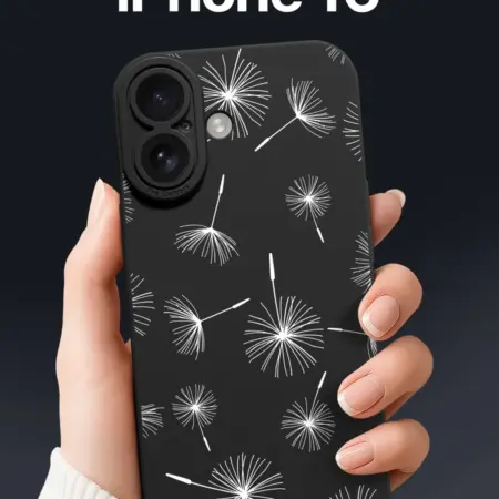 Чехол на iPhone 16 с одуванчиками. SCDesign