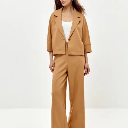 Костюм деловой брючный с пиджаком из льна. Глухов Илья Алексеевич