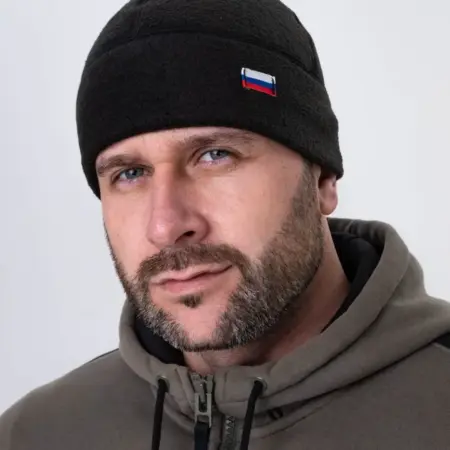 Шапка утепленная флисовая спортивная. Рэмбо