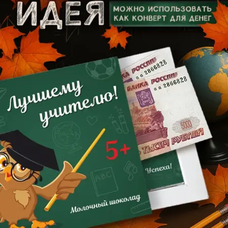 Подарок для учителя шоколад. Choco Corp