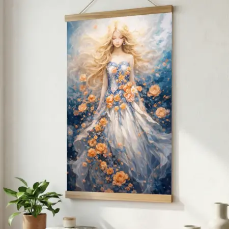 Картина по номерам "Нимфа Вселенной" в подарок. ЗАРЯ Ретейл