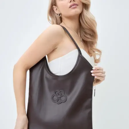 Сумка шоппер с овальной ручкой. По красоте