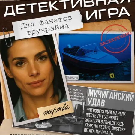 Настольная детективная игра Петля лжи раскрой дело. Сима-Ленд Игрушка