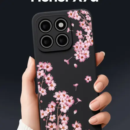 Чехол на Honor X7d с сакурой. SCDesign