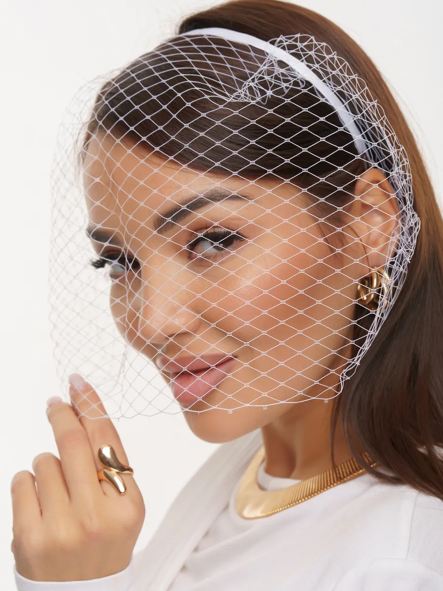 Ободок с вуалью. Millenium