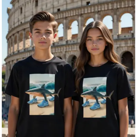 Футболка для мальчика и девочки Tralalelo Tralala. SELLER