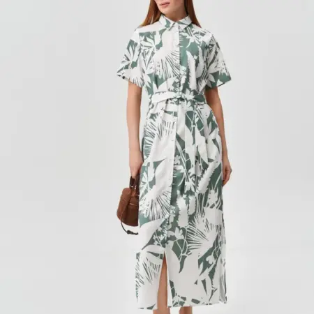 Платье-рубашка длинное, сарафан макси с поясом. Obba! Just WOW.