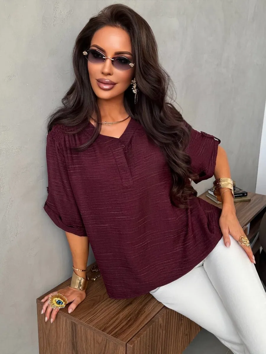 Блузка офисная летняя. PERFERITA