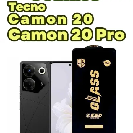 Защитное стекло Tecno Camon 20, 20 Pro (1шт 6D). Accessfull