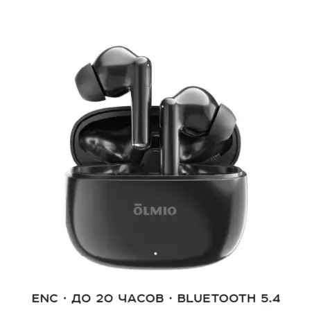Беспроводные TWS наушники Bluetooth 5.4 с ENC, до 20 ч. МаркетРобот