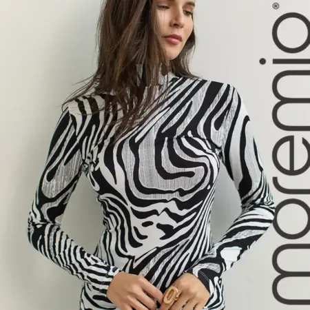 Тонкая водолазка с горлом. Moremio