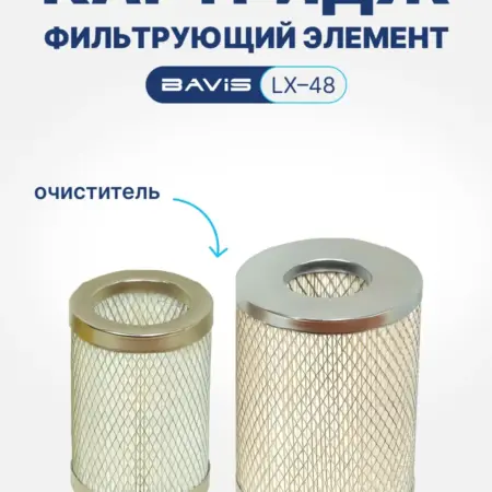 Картридж (фильтрующий элемент) LX-48 (очиститель). Аэросистемы