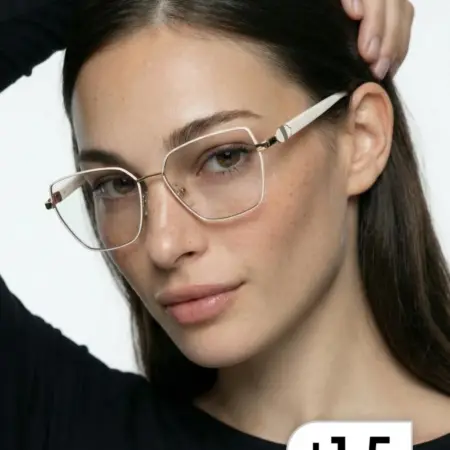 Очки для зрения +1.5 затемненные. OptiKa