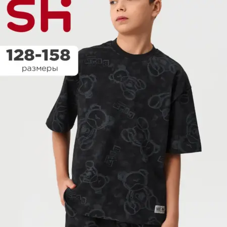 Оверсайз футболка для подростка. JUST WOW!