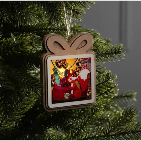 Игрушка на ёлку "Белочка с подарками", новогодний декор. KoroBoom Shop