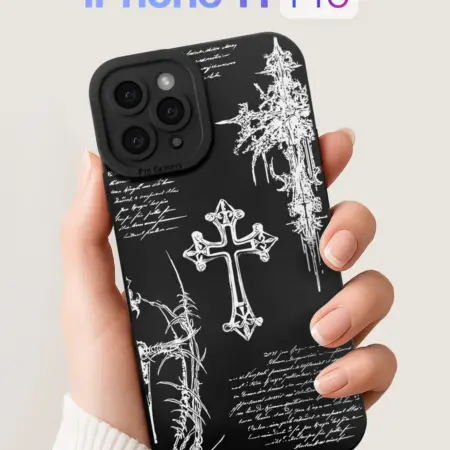 Чехол на iPhone 11 Pro с крестами. SCDesign