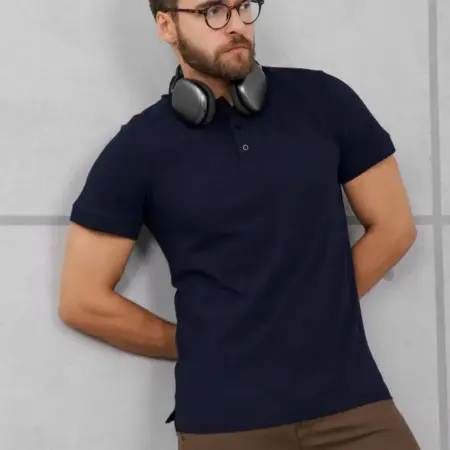 Футболка-поло из хлопка с коротким рукавом. ПОСМОТРЕТЬ ВСЕ ТОВАРЫ СО СКИДКОЙ