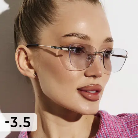 Корригирующие очки -3,5. Gamma / the good.