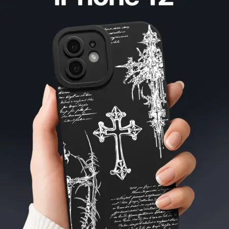 Чехол на iPhone 12 с крестами. SCDesign