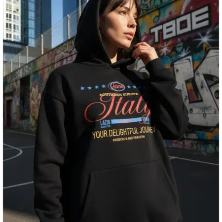 Худи с надписью Italy. ТВОЕ