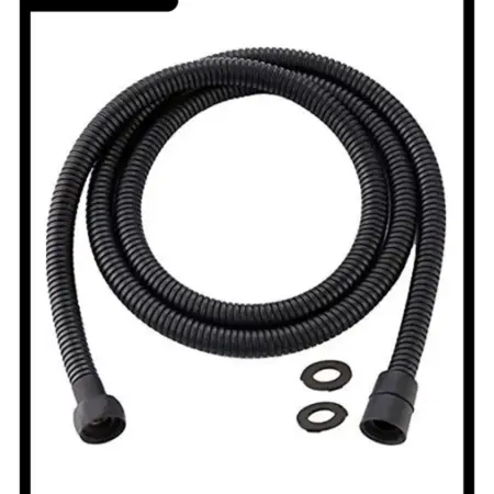 Шланг для душа 1,5 м черный Priority 5.31022-31. AQUANET.RU