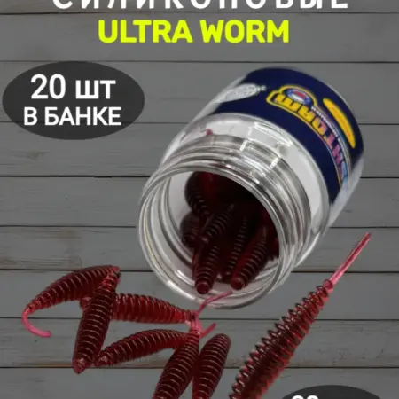 Силиконовые приманки для мормышинга и микроджига. GoldУлов