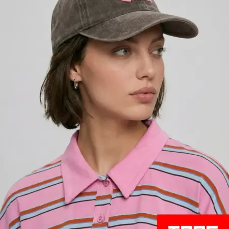 Бейсболка джинсовая с вышивкой надписи. ТВОЕ