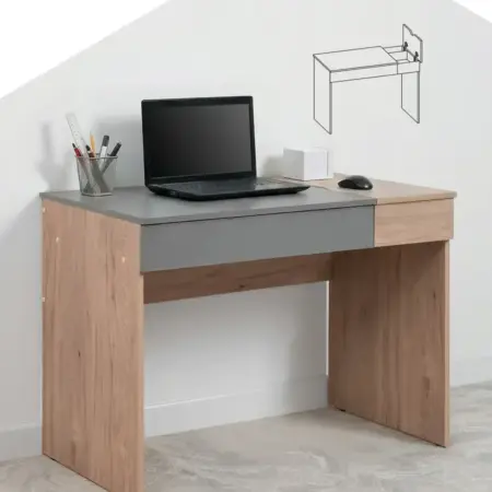 Стол письменный с ящиками для школьников. Logium