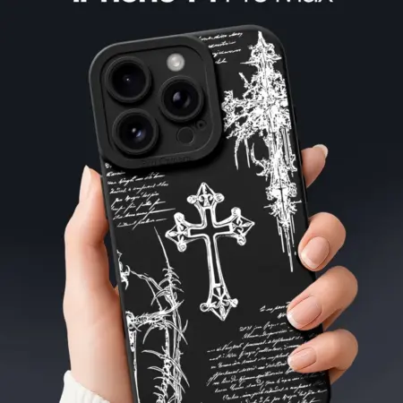 Чехол на iPhone 14 Pro Max с крестами. SCDesign