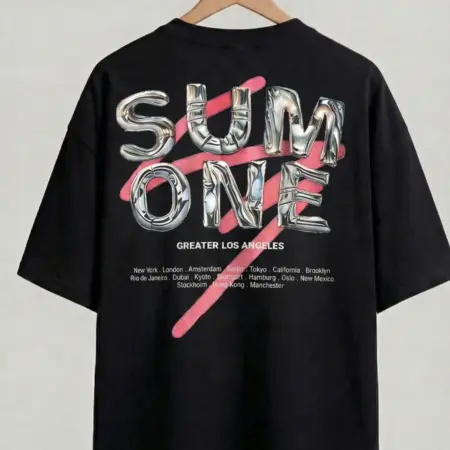 Футболка мужская оверсайз с принтом. Сторгуемся!