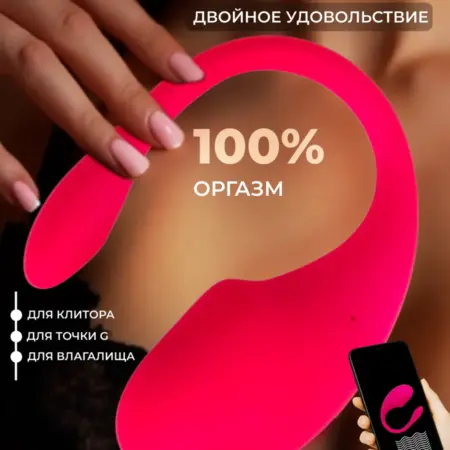 Вибратор для клитора виброяйцо с пультом. ИП Щекин В. С.