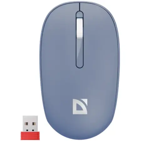 Мышь беспроводная Smart MM-396 бесшумная синяя. ЭлектроЦентр