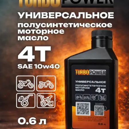 Масло моторное 10w40 полусинтетика. Volkoff shop