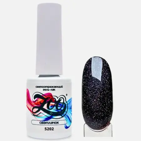 Гель-лак «Светлячок» 5202 светоотражающий, 8г. NAILBOX SHOP