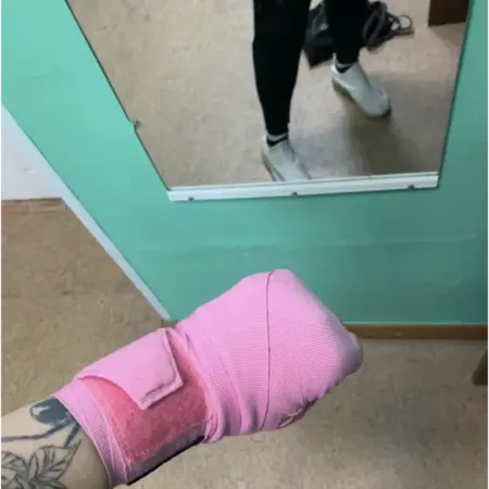 Бинты боксерские спортивные эластичные кистевые 2шт. Интернет Революция