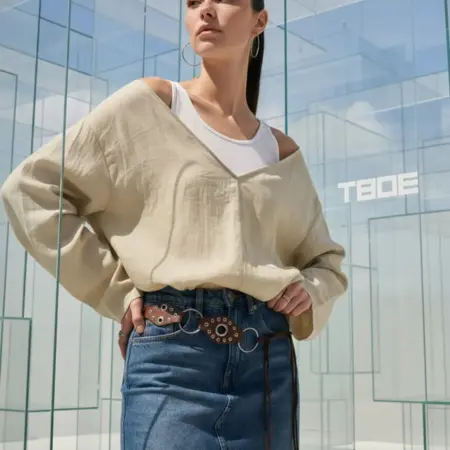 Блузка многослойная с топом. ТВОЕ