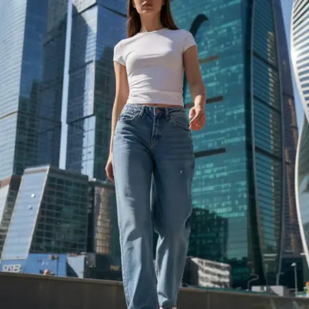 Джинсы прямые классические. ТВОЕ