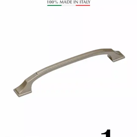 Ручка для мебели Скоба Италия Шампань 128 мм 1 шт. Империя ручек