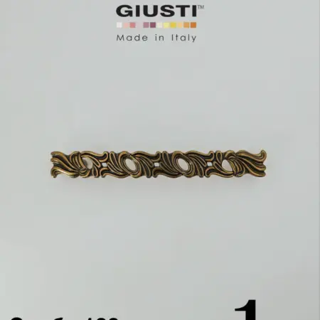 Италия Ручка для мебели Скоба WMN829 128 мм. Бронза. EMAR